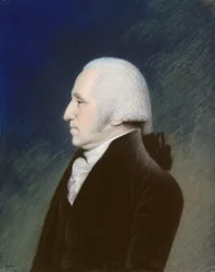 George Washington, 1795 (pastel sobre papel)